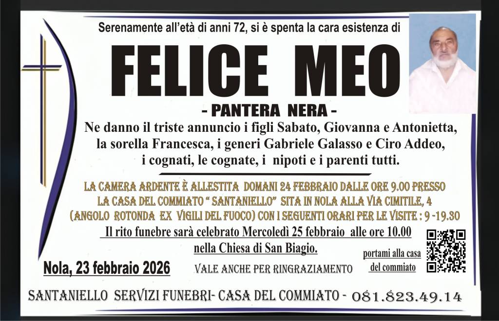 Manifesto funebre