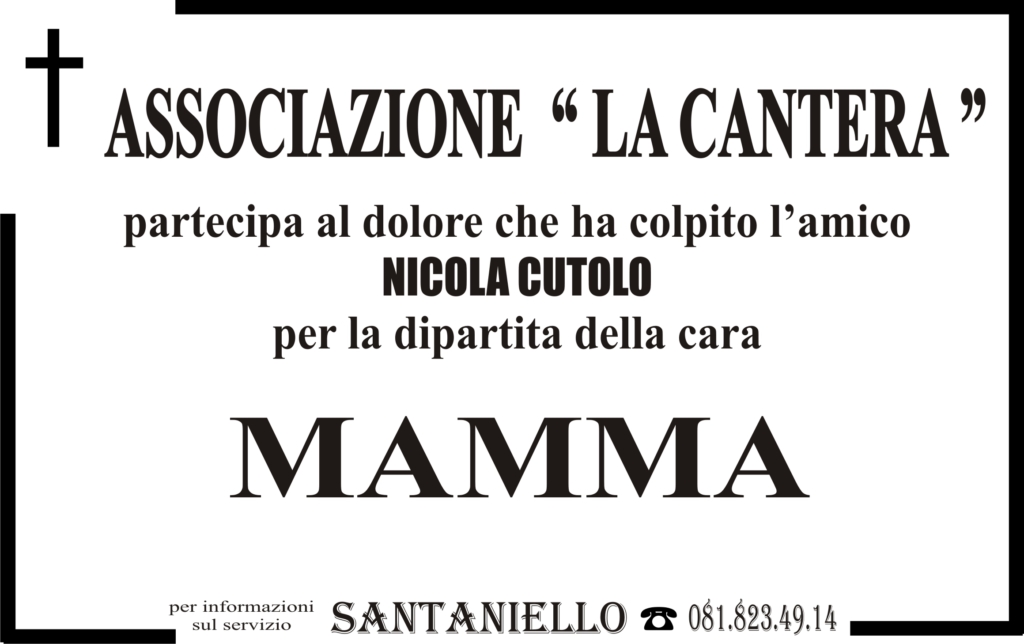 Manifesto funebre