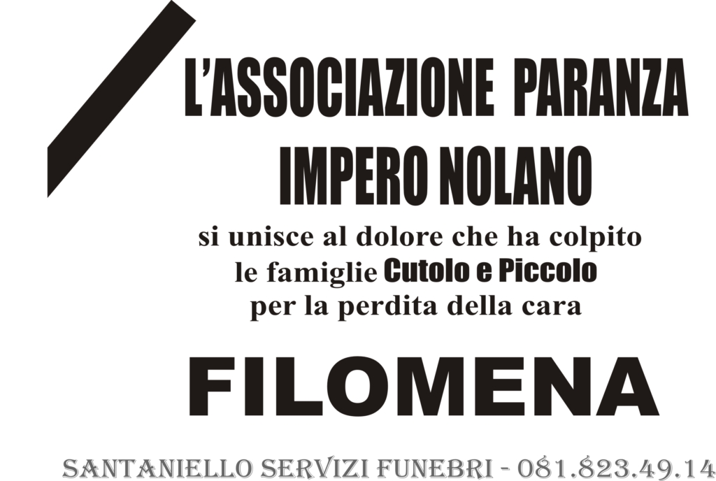 Manifesto funebre