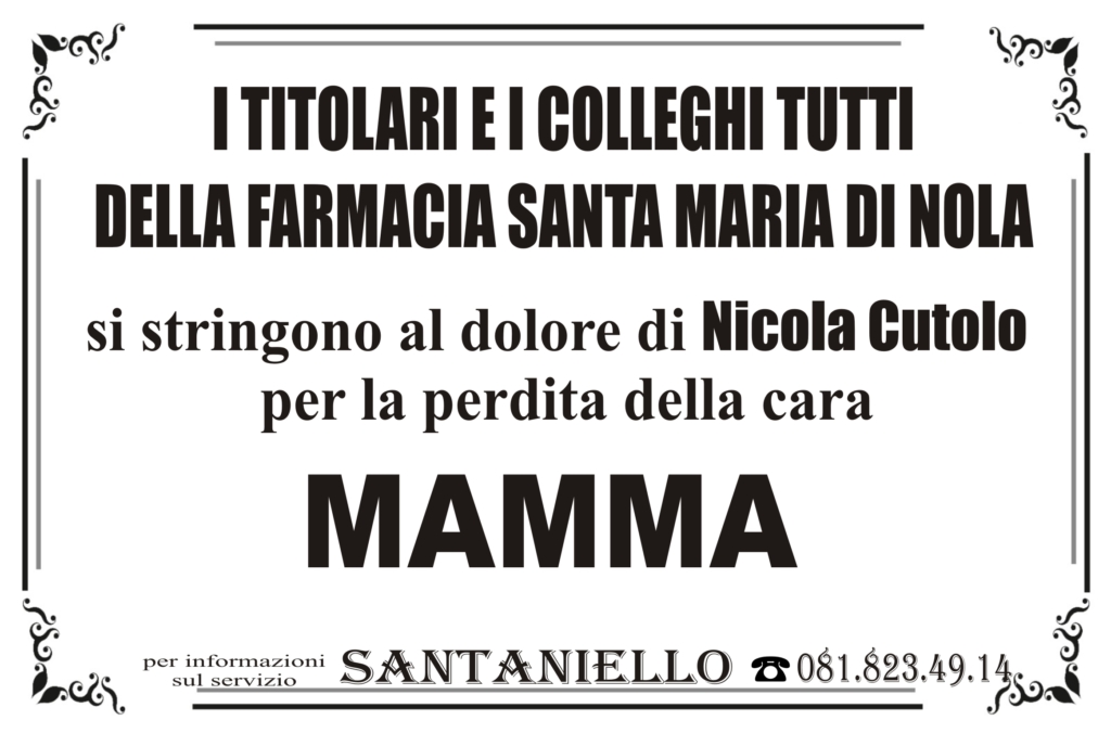 Manifesto funebre