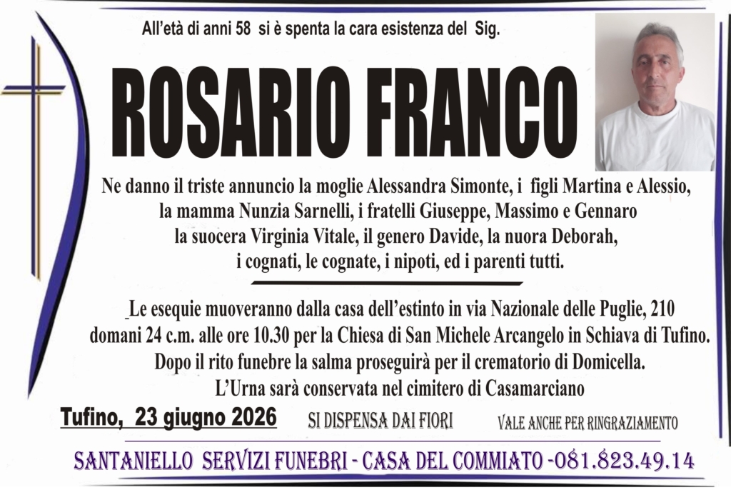 Manifesto funebre