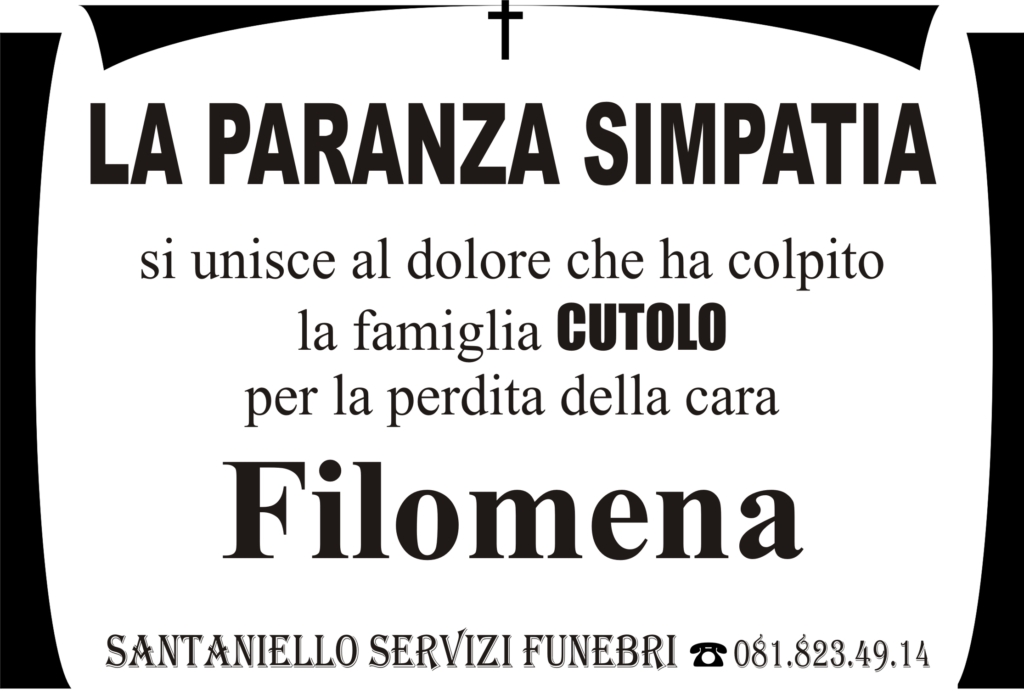 Manifesto funebre