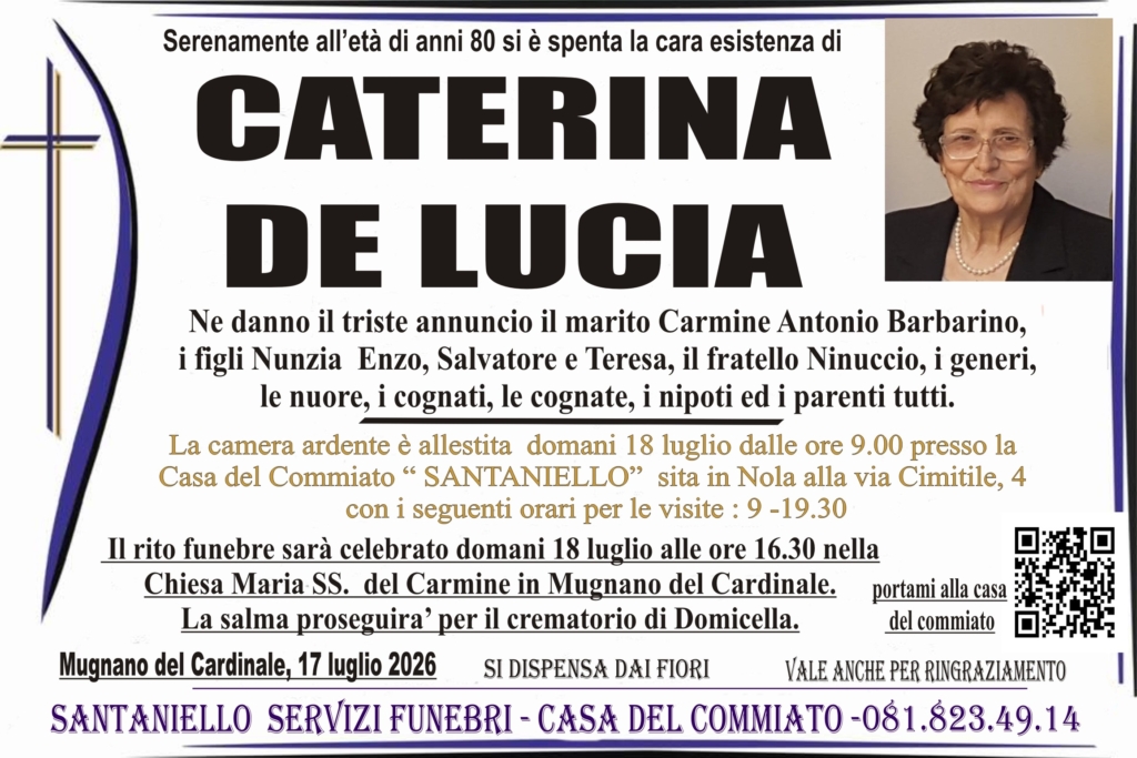 Manifesto funebre