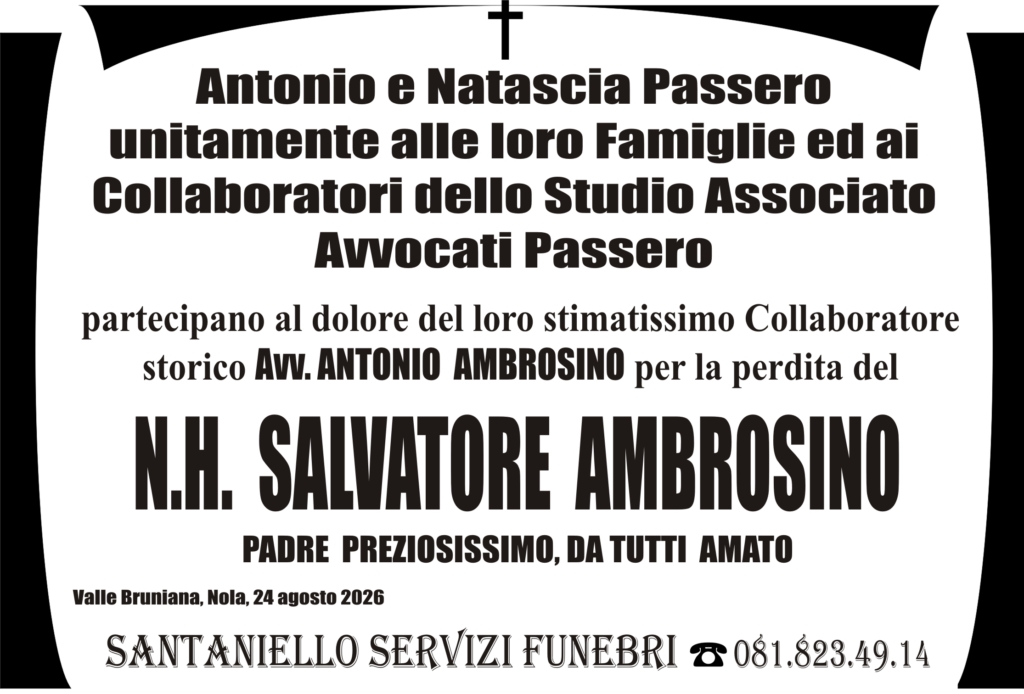 Manifesto funebre