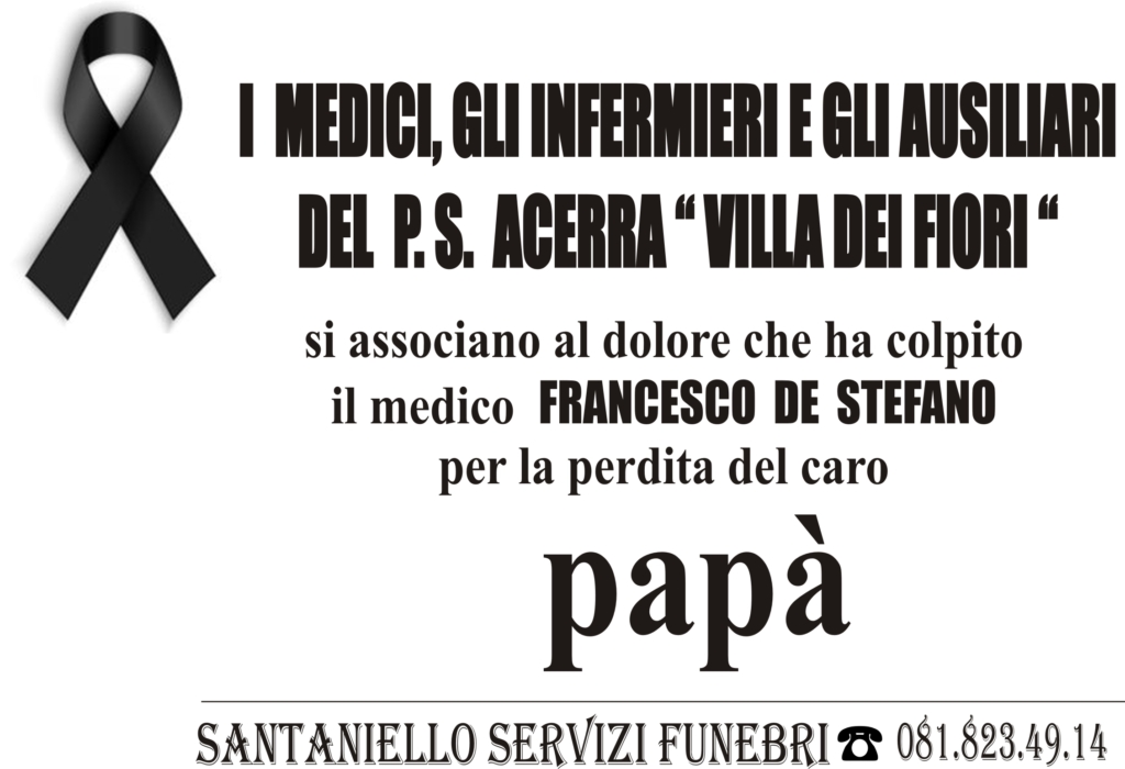 Manifesto funebre