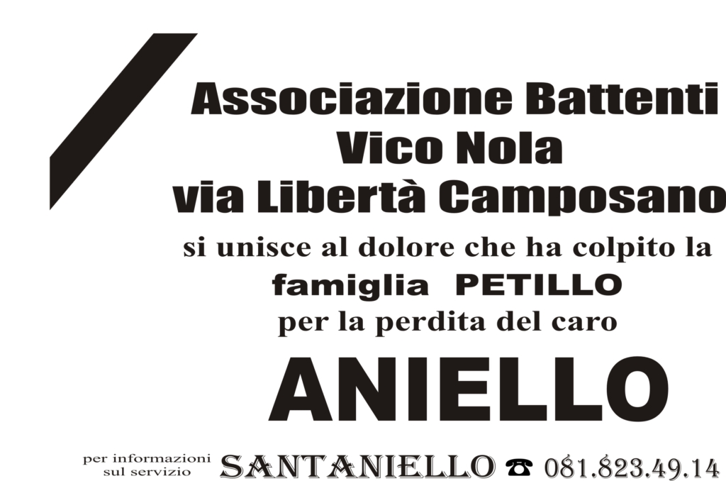 Manifesto funebre