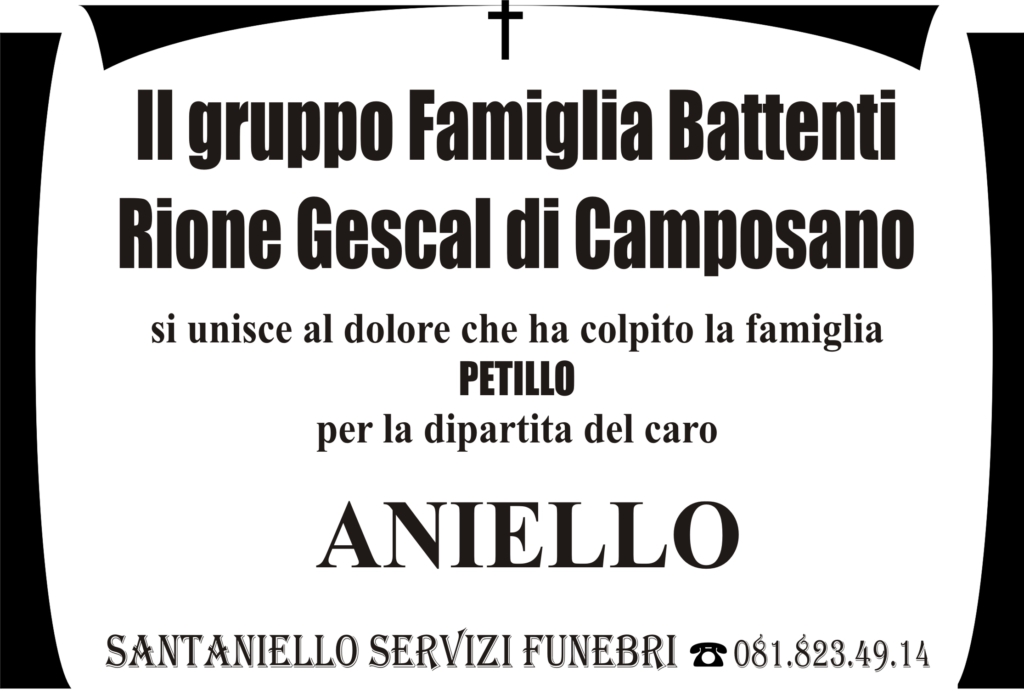 Manifesto funebre