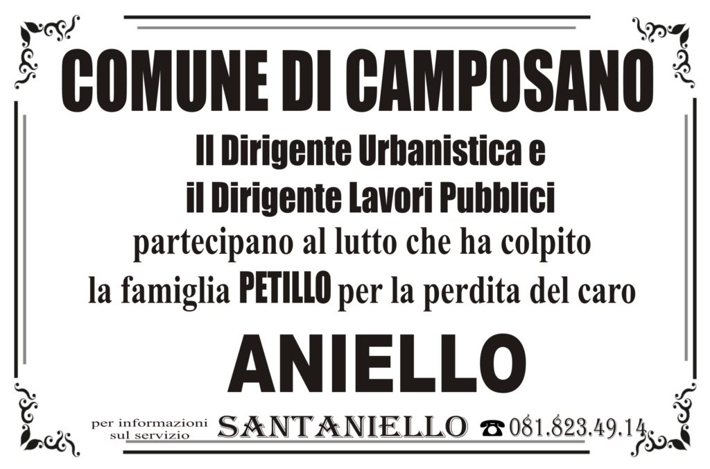 Manifesto funebre