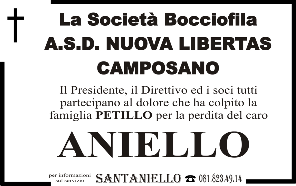 Manifesto funebre