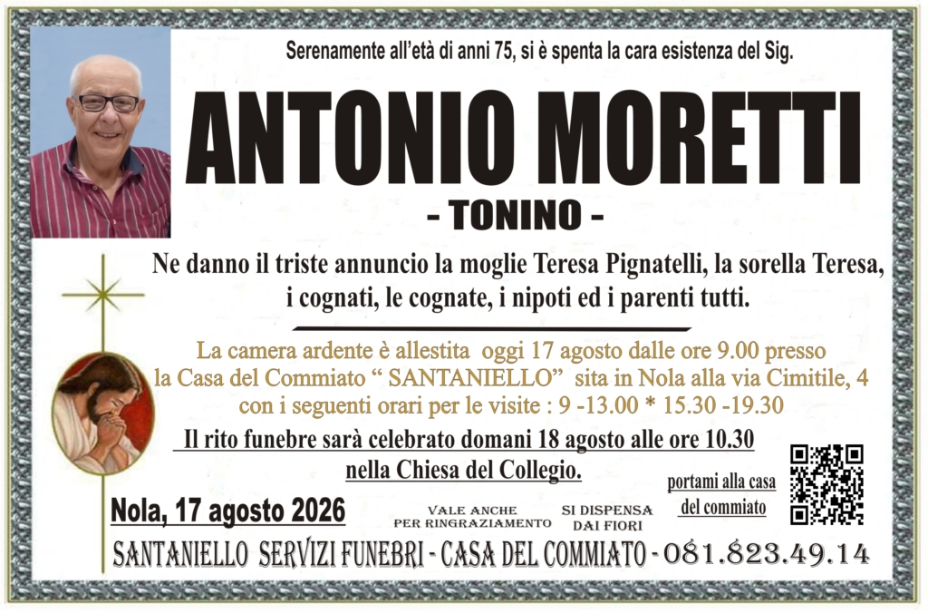 Manifesto funebre