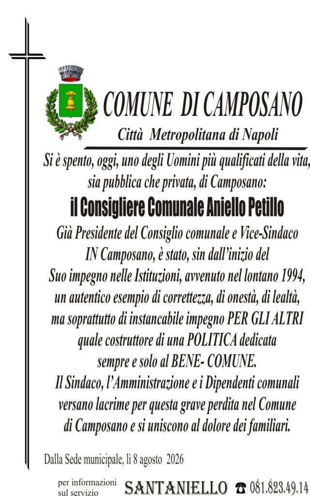 Manifesto funebre