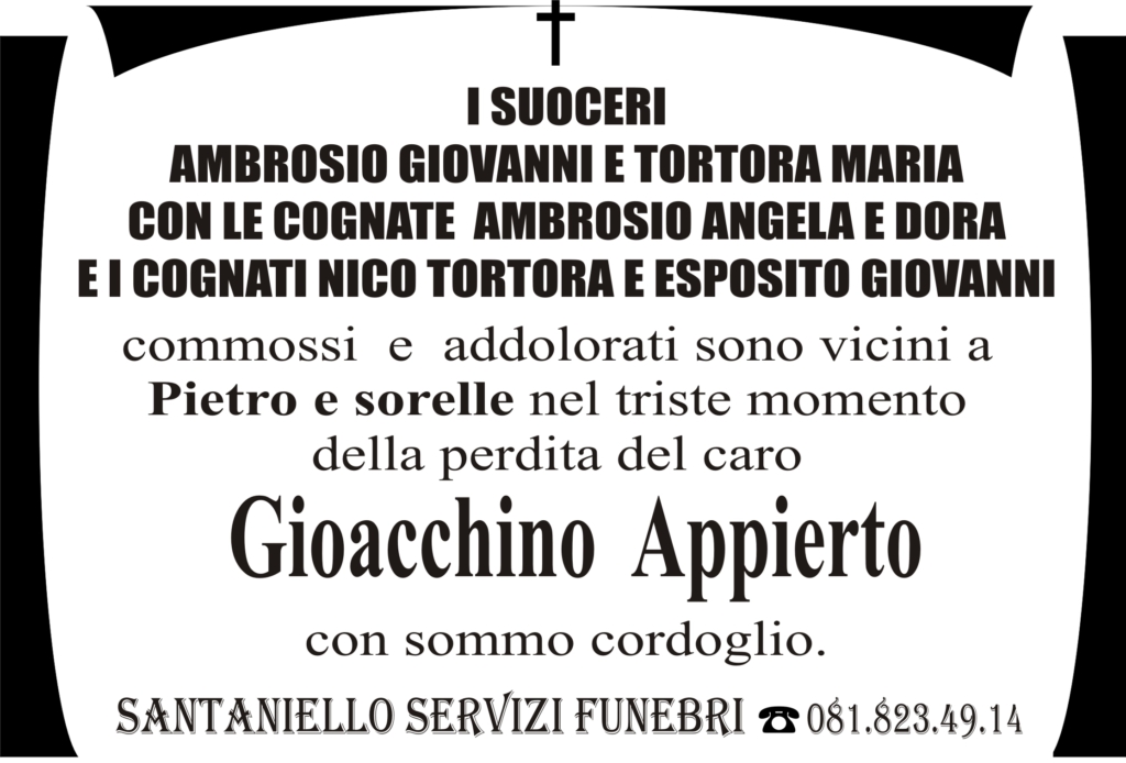 Manifesto funebre