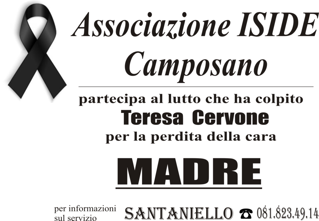 Manifesto funebre