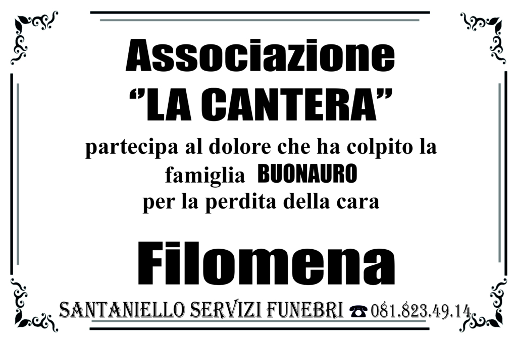 Manifesto funebre