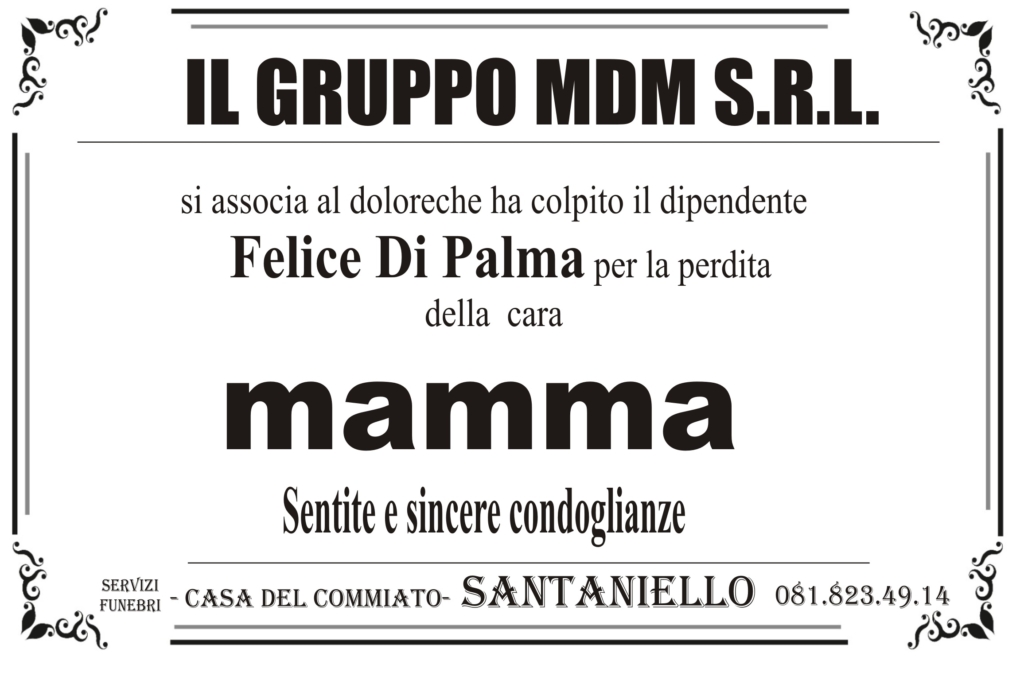Manifesto funebre