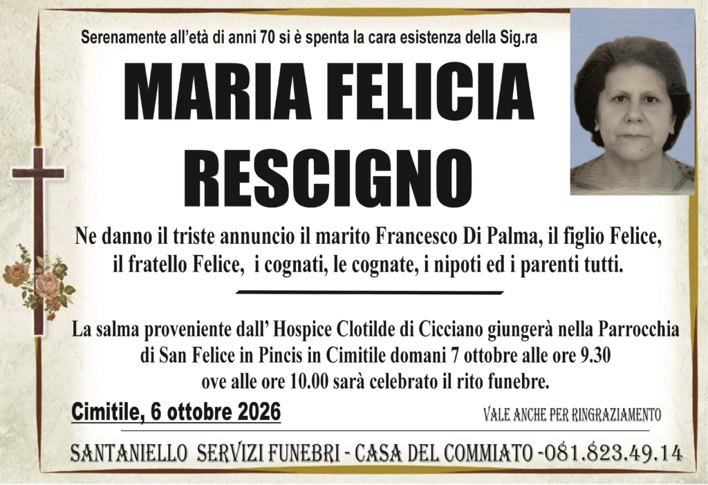 Manifesto funebre