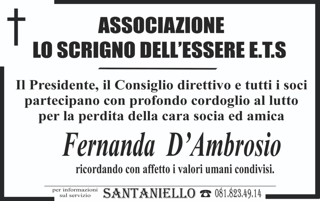 Manifesto funebre