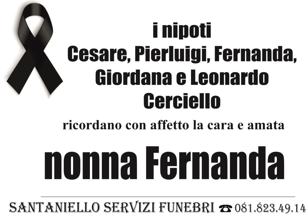 Manifesto funebre
