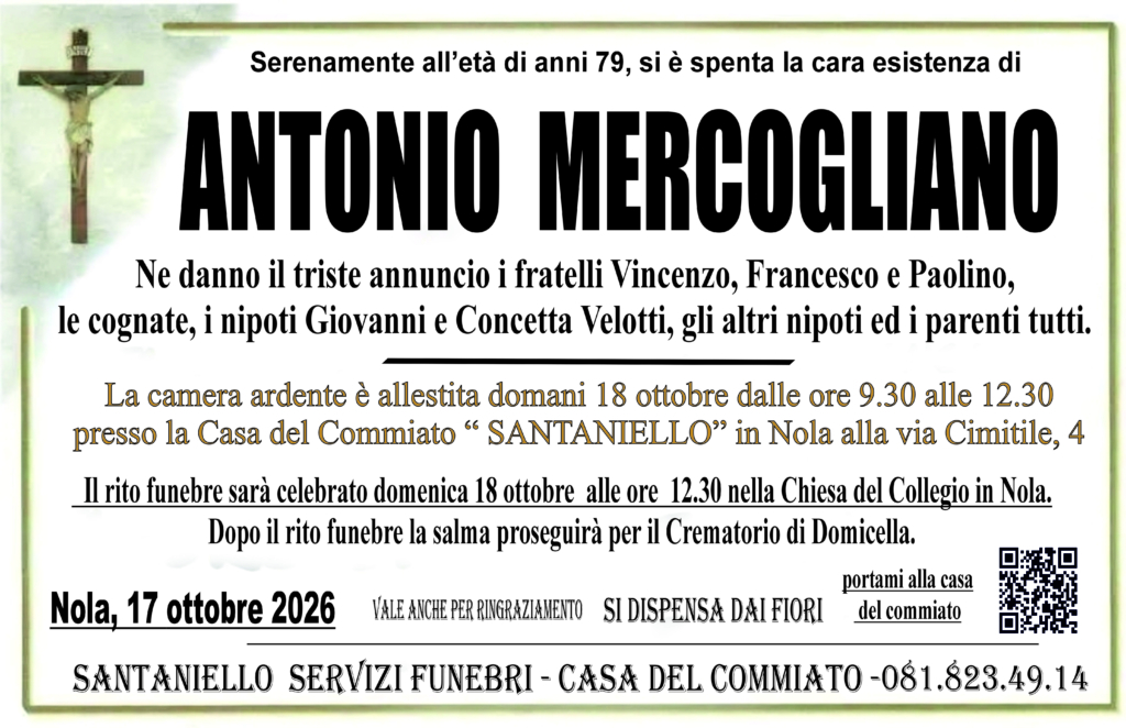 Manifesto funebre